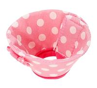 ULTECHNOVO Collar Anti-mordeduras para Pájaros Rosa de Tela, Protector No Irritante para Loros Que Favorece la Cicatrización de Heridas