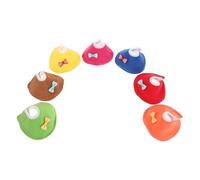 ULTECHNOVO Collar Protector de Aves Cono Isabelino Ajustable, 7 Unidades de Colores Variados, Escudo Flexible para Recuperación y Prevención de Desplume en Loros, Accesorio para Salud Aviar
