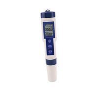 ULTECHNOVO Comprobador De Salinidad y Temperatura Medidor Digital Sensor De Monitor De Ph y Salinidad Medidor De Ce