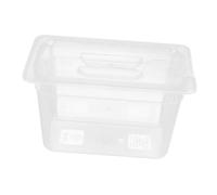 ULTECHNOVO Contenedor Slow Cooker Transparente con Tapa Ergonómica Caja Almacenamiento para Cocción Sous Vide Minimiza Pérdida de Calor y Cocina