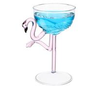 ULTECHNOVO Copa de Vino Flamenco Rosa para Cócteles Seguro y Versátil para Bodas Fiestas y Bar Diseño Atractivo y Fácil de Limpiar