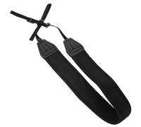 ULTECHNOVO Correa para Cámara Ajustable de Neopreno Negro, Cómoda y Reduce la Carga Hombro para Fotógrafos Profesionales y Aficionados