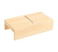 ULTECHNOVO Cortador de Queso de Madera y Acero Inoxidable Fácil de Limpiar para Uso Doméstico y Comercial Herramienta Práctica para Cortar Queso y Jabón