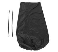 ULTECHNOVO Cubierta de Ducha Solar Exterior Negra de 10.6 Galones | Tela Oxford, Cordón Ajustable, Bloqueo Uv, Uso en Playa y Piscina
