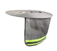 ULTECHNOVO Cubierta para Casco con Visera de ala Completa y Protección Solar Reflectante para Cuello - UV-Blocking for Outdoor Construction Work, Maintenance & Rail Jobs - for Workers in Hot Climates