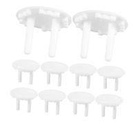 ULTECHNOVO Cubiertas de Enchufes de Seguridad Abs Color Marfil Habitaciones, Tapas Protectoras Eléctricas que Garantizan la Seguridad Familiar y Evitan Acumulación Orificios