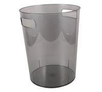 ULTECHNOVO Cubo de Basura Pequeño de Plástico Papelera Redonda sin Tapa Contenedor de Desechos para Dormitorio y Cocina Diseño Moderno y Resistente de Usar Gran Capacidad