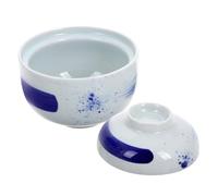 ULTECHNOVO Cuenco Japonés de Cerámica con Tapa para Ramen y Postres, Saludable y Seguro, Adecuado para Cocinar y Presentar Recetas Clásicas de Cocina Japonesa