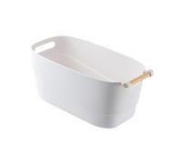 ULTECHNOVO Cuenco para Manicura y Remojo de Uñas, Recipiente Plástico Pp de Color Claro, Tamaño Pequeño, para Salón y Uso Doméstico, Accesorio para Decoración y Cuidado Profesional de Manos
