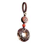 ULTECHNOVO De Doble Pi Yao Amuleto De Suerte Feng Shui Colgante De Claves y Bolsos Decoración Para Teléfono y Cartera Protector De y Prosperidad
