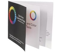 ULTECHNOVO de Prueba para Deficiencia de Color con Gráfico Visual y Tabla de Colores Versión Inglés para Evaluación Práctica y Portátil de Daltonismo Conductores