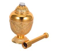 ULTECHNOVO Decorative Holy Water Bottle With Classic European Design Refillable Empty Liquid Container For Catholic Christian Baptism Office And Home Ornament With Artistic Craftsmanship