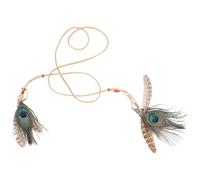 ULTECHNOVO Diadema Bohemia para Mujer Plumas Ajustable y Fácil de Usar, Accesorio Étnico para Cabello en Bodas y Festivales, Estilo Tribal y Color Varios
