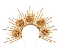 ULTECHNOVO Diadema con Diseño de Halo Divino para Mujer, Banda de Pelo con Cierre de Cordón, Adecuada para Disfraces y Fiestas de Halloween