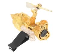 ULTECHNOVO Difusor de Aceite Esencial para Coche con Clip de Ventilación Forma de Mono Accesorio de Decoración Divertido y Único para Mujeres Difusor de Aromas y Portátil para Experiencia de