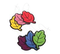 ULTECHNOVO Difusor De Perfume Colgante De Papel Con Forma De Hoja Para El Día De San Valentín Para La Decoración Del Automóvil