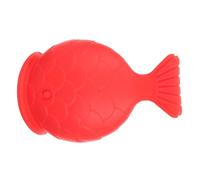 ULTECHNOVO Dispositivo Potenciador de Labios Silicona Forma Pez Rojo Succión Relleno Voluminizador Portátil para Mujeres