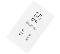 ULTECHNOVO Enchufe Resistencia a Alta de 220v para Afeitadora Eléctrica y Prevención de Inserción Unipolar en Material PC Blanco para Baño de Hotel