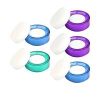 ULTECHNOVO Esponjas Humectantes para Dedos 5 Piezas Herramienta para Mojar Dedos de Esponja para Conteo de Dinero Accesorio de Oficina para Empleados Bancarios Material Color Color Aleatorio