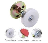 ULTECHNOVO Estabilizador de Cama Ajustable Autoadhesivo Fijador Antivibración de Eva Herramienta de Soporte para Muebles para Evitar la Cama 2 Piezas