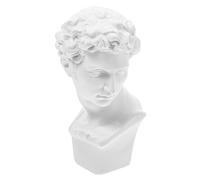 ULTECHNOVO Estatua Griega de Busto Clásico Resina Decoración Artística para Hogar y Oficina Figura Escultórica Pequeña y Resistente para Modernos y Elegantes