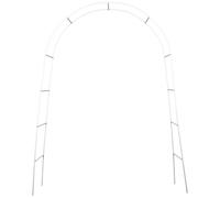 ULTECHNOVO Estructura Metálica para Plantas Trepadoras Enrejado Jardín de Color Claro, Marco para Boda y Decoración de Fondo Reutilizable para Ceremonias y Fiestas al Aire Libre