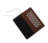 ULTECHNOVO Estuche de Fieltro para Lápices y Bolígrafos, Marrón, Portátil | Protección Multifuncional, Amplio Almacenamiento, para Pinceles de Caligrafía y Plumas Estilográficas, Oficina y Clases