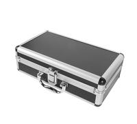 ULTECHNOVO Estuche Portátil para Micrófono Profesional con Interior de Espuma Ajustable Carcasa Rígida Soporte Resistente y Ligero para Micrófonos Inalámbricos para Viaje y Uso Exterior