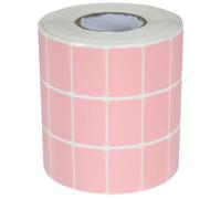 ULTECHNOVO Etiqueta Adhesiva Autoadhesiva de Papel Couché Rosa 30x20 Mm, 5000 Unidades en Rollo, Etiquetas Térmicas Resistentes al Lavado para Oficina, Envío y Organización de Dirección