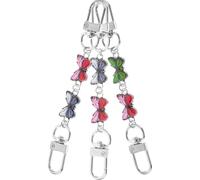 ULTECHNOVO Extensión de Cadena para Bolso de Mano y Cross-body, Aleación Decorativa Diseño Simple, Pack de 3 Piezas para DIY y Reemplazo Color Aleatorio