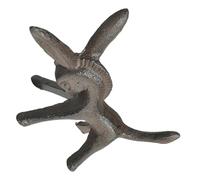 ULTECHNOVO Figurita de Burro de Hierro Forjado Decoración Creativa para Hogar Oficina Sala Escritorio Diseño Moderno Resistente