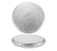 ULTECHNOVO Funda para Volante Coche 2 Piezas Protección UV Aislamiento Térmico Lámina de Aluminio Engrosada para Clima Cálido, Cubierta Parasol Resistente al Calor Adaptable Mayoría