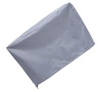 ULTECHNOVO Funda Protectora de Tela Oxford Gris para Monitor de Escritorio, Cubierta Antipolvo para Pantalla Plana o Curva, Protector Resistente a Arañazos, Compatible PC y Tv, Uso