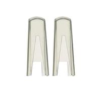 ULTECHNOVO Funda Protectora para Aguja de Tocadiscos 2 Unidades, Cubierta Transparente de Plástico Antipolvo Compatible con Cartuchos y Cabezales de Plato Giratorio, Protección para Dj