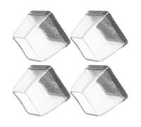 ULTECHNOVO Fundas para Patas de Sillas de Silicona 4 Piezas, Protectores Antideslizantes para Muebles, Cubiertas Resistentes para Pies de Mesa en Oficina y Hogar