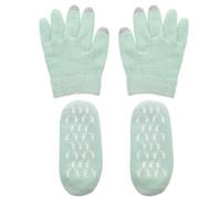 ULTECHNOVO Guantes de Spa Hidratantes de Gel Vegetal para Manos Secas y Agrietadas, 4 Piezas, Material Tejido Resistente y Diseño Enviado Aleatoriamente para Mujeres Varios estilos