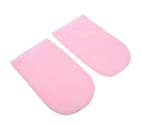 ULTECHNOVO Guantes Hidratantes de Spa para Manos de Cera Rosa, Flexibles Algodón Terciopelo, Ideales para Cuidado en Hot Wax Spa