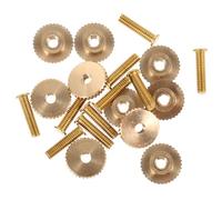 ULTECHNOVO Guardianes de insignias de pin metálicos, 30 unidades, cierre seguro con tornillo, compatibles con broches de solapa para aficionados y pequeños negocios