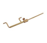 ULTECHNOVO Herramienta de Luthier para Violín de Latón Dorado, Calibrador Compacto para Medición de Poste de Sonido, Herramienta Ligera de Reparación E Instalación de Violines