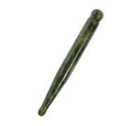 ULTECHNOVO Herramienta de Masaje de Jade Forma Tradicional y Lados Puntiagudos, Masajeador Corporal y Podal para Acupoint Massage, Uso en Salón de Belleza Casa tras Actividad Física