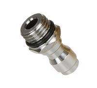 ULTECHNOVO Herramienta Practica 2 Piezas Accesorios para Hidrolavadoras Enchufes Rápidos Macho Conector De Alta Presión Enchufe De 1/4" Acoplamiento Olla De M14 Boquilla De Agua