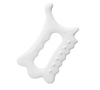 ULTECHNOVO Herramienta Raspadora Muscular de Resina de Color Claro para Masaje Facial y Corporal Que No Daña la Piel, Adecuado para Relajación y Cuidado Personal