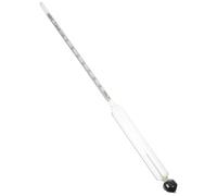 ULTECHNOVO Hidrómetro Manual para Líquidos Medidor de Humedad y Escala de Gravedad Específica, Fabricado en Vidrio Duradero, para Petróleo y Líquidos Industriales