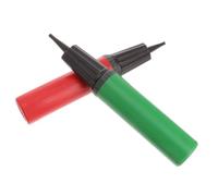 ULTECHNOVO Inflador Portátil de 2 Piezas Boquilla Inclinada, Bomba de Globo Manual de Plástico Mango Cómodo para Bolsas Inflables y Columnas de Aire Varios Estilos