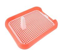 ULTECHNOVO Inodoro de Plástico para Cachorros Malla Antisalpicadura, Tamaño Pequeño, Adecuado para Baño Interior y Entrenamiento de Perros en Hogar