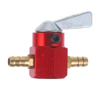 ULTECHNOVO Interruptor de Válvula de para Motocicleta Scooter y Atv Reemplazo de Petcock de Gas Diseño Cnc Rojo Suministro de y Elegante