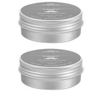 ULTECHNOVO Jabón de Afeitar para Hombres Aceite Esencial Hidratante y Portátil, 2 Piezas Adecuado para Viajes y Cuidado Facial