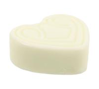 ULTECHNOVO Jabón en Barra Hecho a Mano Ácido Hialurónico y Seda Forma de Corazón Jabón Hidratante para Piel Sensible Natural para Cuidado Diario