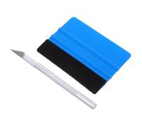 ULTECHNOVO Juego De Herramientas Para Vinilo Automotriz De Acero Resistente Kit De 7 Piezas Herramienta Para Tintado Con Escobilla De Goma Envoltura Precisa Para Automóviles