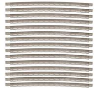 ULTECHNOVO Juego de Trastes de Guitarra Estándar de Cobre Blanco 22 MM para Guitarra Acústica y Eléctrica Piezas Duraderas y Resistentes al Desgaste Suministros Profesionales para